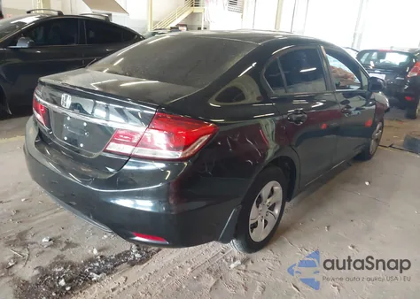 2013 Honda Civic Lx из США, поврежденный, VIN 19XFB2F51DE209733